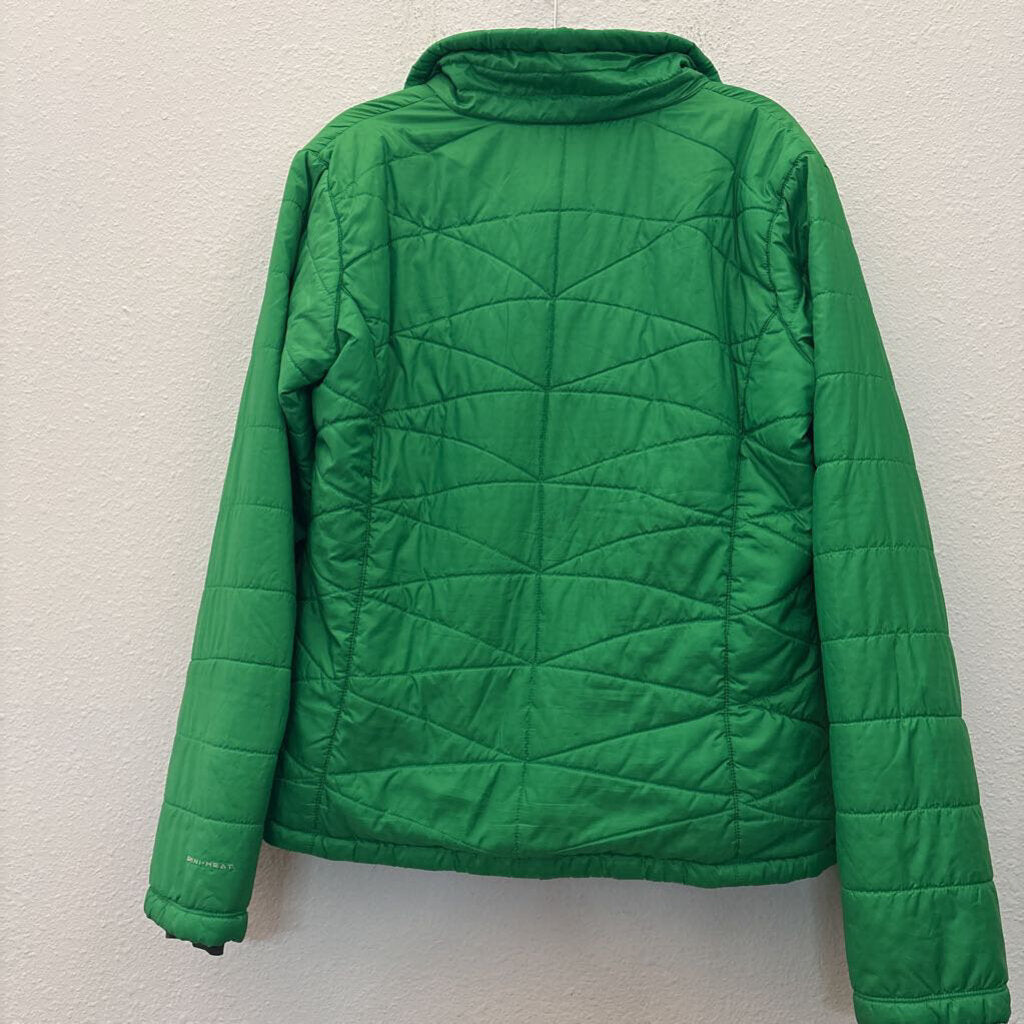 COLUMBIA,WEATHER JACKET,GREEN,XL