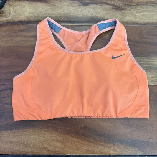 NIKE,SPORTS BRA ,ORANGE,M