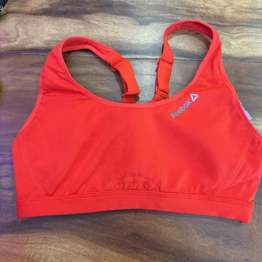 REEBOK,SPORTS BRA ,RED,M