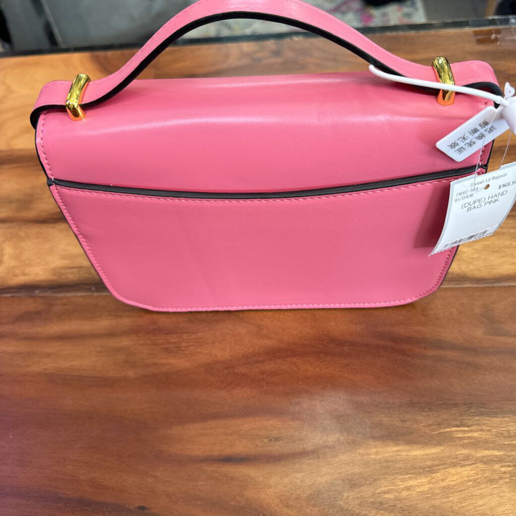 (DUPE) HAND BAG,PINK