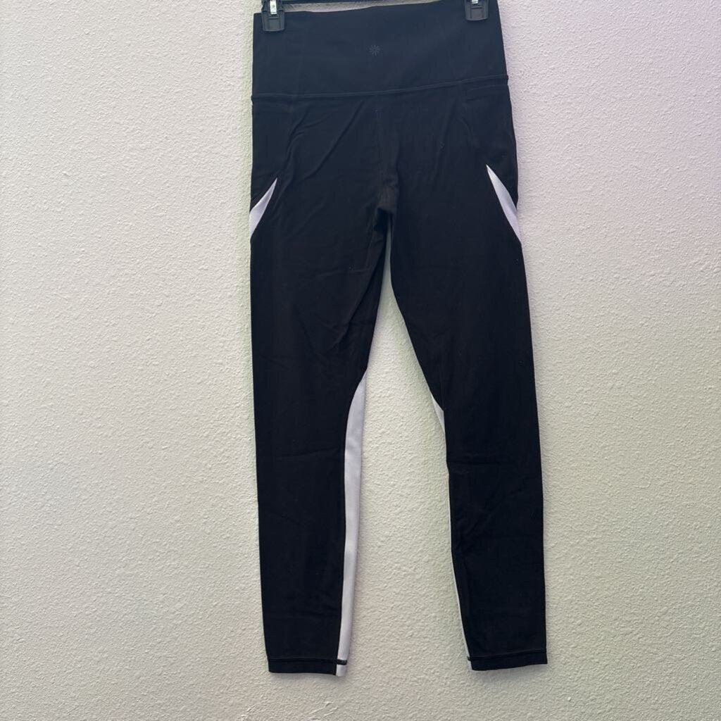 ATHLETA,ATHLETIC LEGGINGS ,BLK/WHT,ST