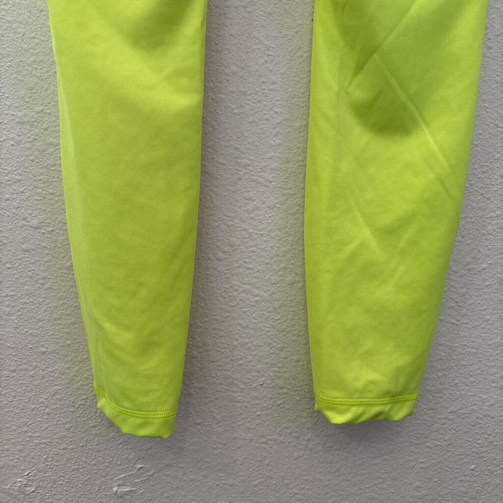 LULULEMON,LULULEMON ANKLE LEGGING ,NEON ,4