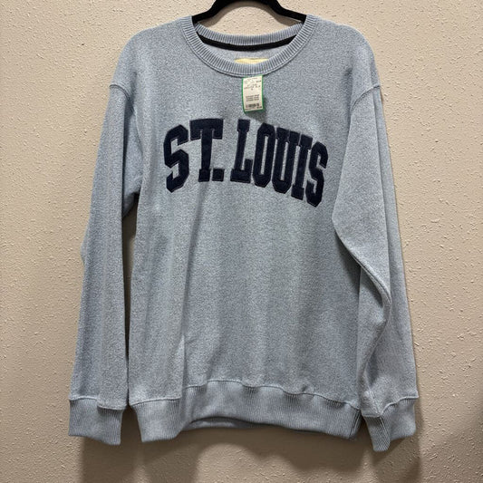 NEW YORK POPULAR,ST. LOUIS SWEATER ,BLUE ,M