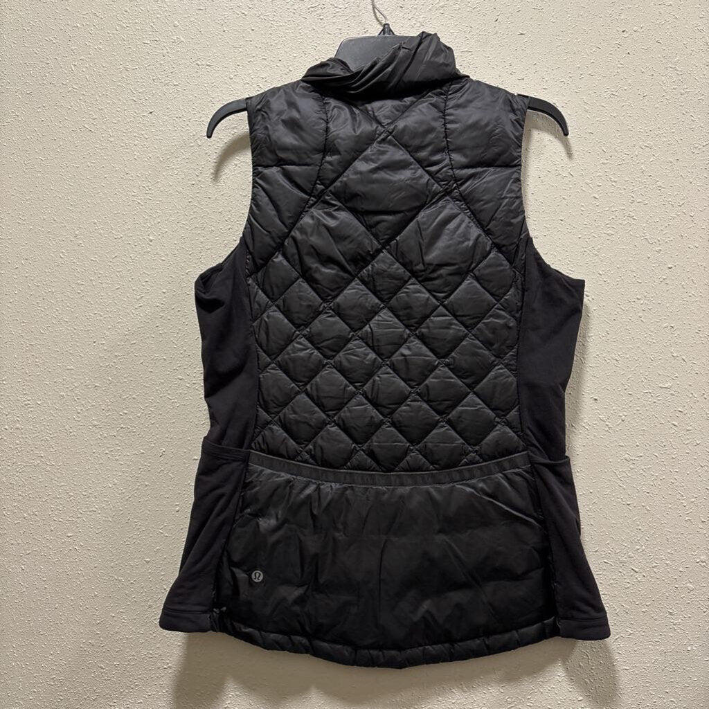 LULULEMON,LULULEMON PUFF VEST ,BLK,10