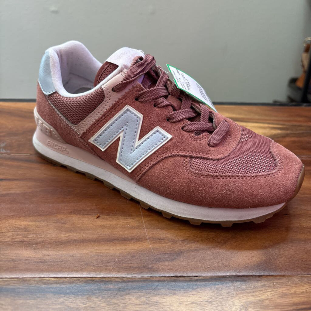 NEW BALANCE,TENNIS SHOES,PINK,9