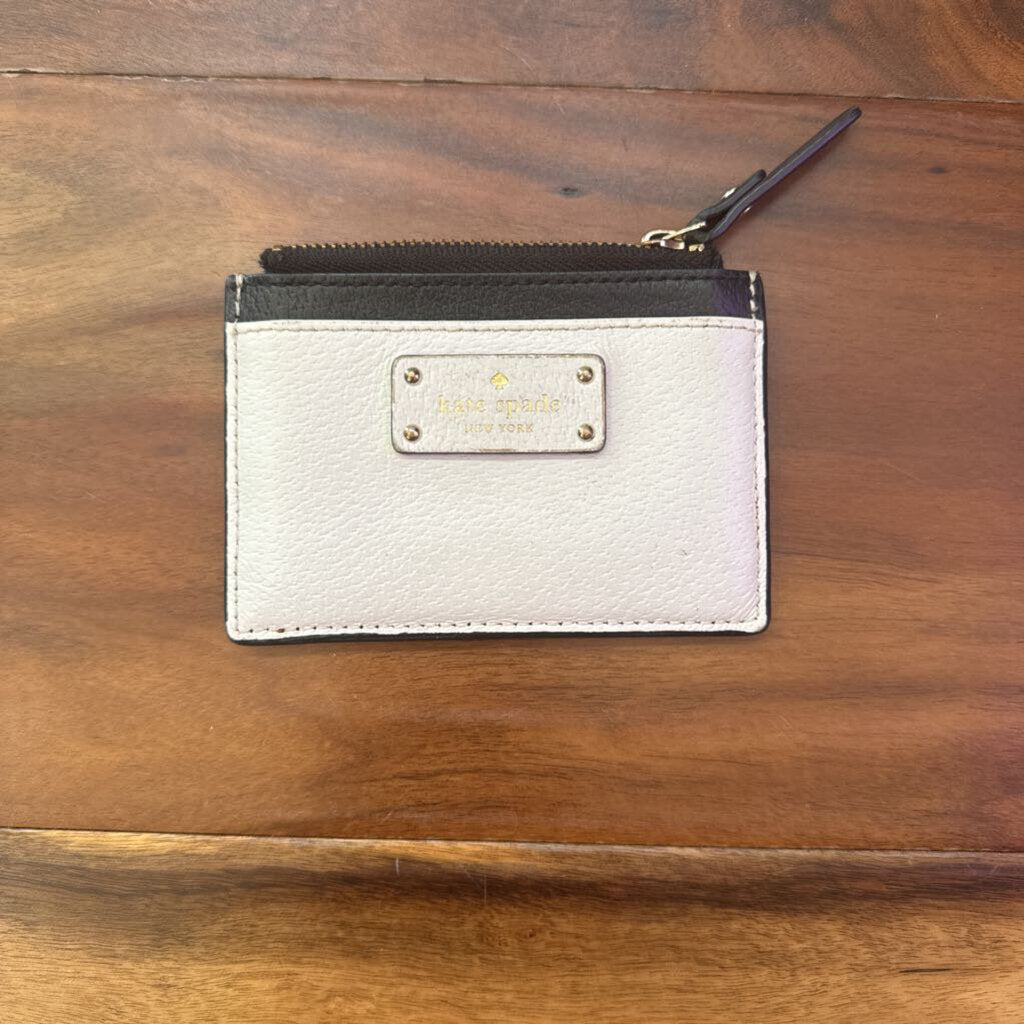 KATE SPADE,CARD WALLET ,BLK/WHT