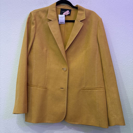 LAFAYETTE148,LIGHTWEIGHT BLAZER JACKET ,ORANGE