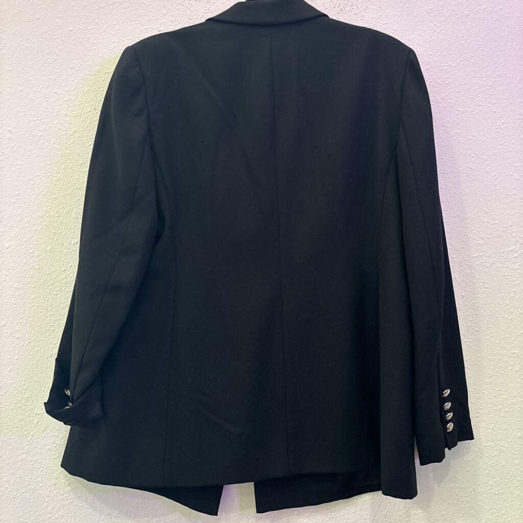 RALPH LAUREN,BLAZER JACKET ,BLK ,12