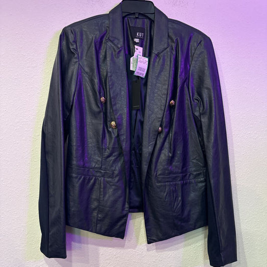 KUT,FAUX BLAZER JACKET ,NVY ,XL