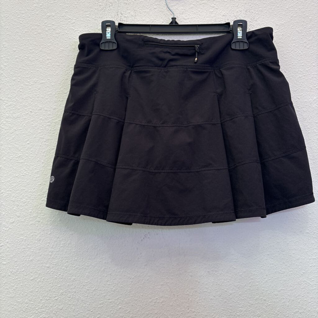 LULULEMON,RUFFLE SKIRT ,BLACK,8