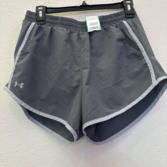 UNDER ARMOUR,ATHLETIC SHORTS,GRAY,M