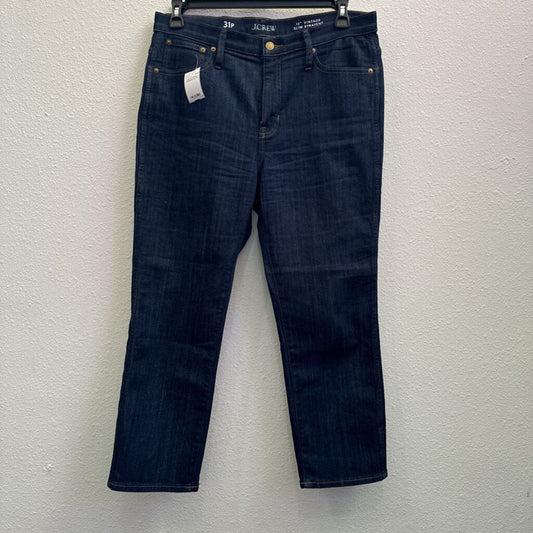 JCREW,SLIM STRAIGHT DENIM,BLUE,31P