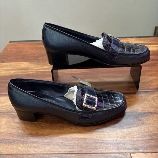 BRIGHTON,LOAFERS,BLUE,7.5