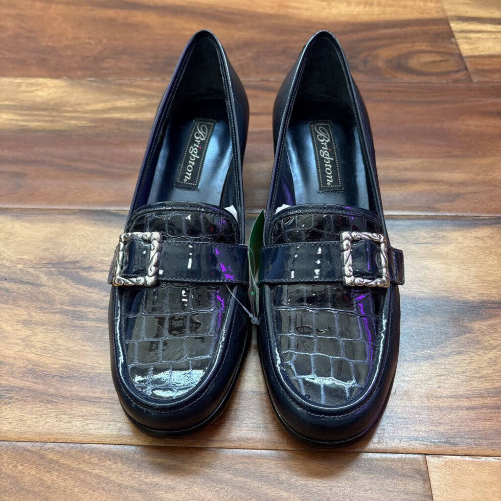 BRIGHTON,LOAFERS,BLUE,7.5