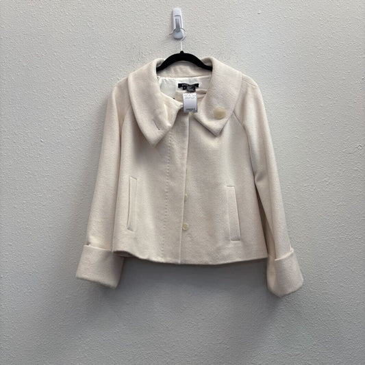 ETCETERA,SOFT BUTTON JACKET ,WHT,0