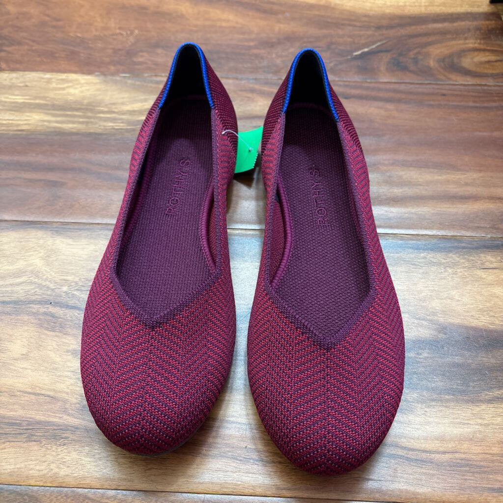 ROTHY'S,BALLET FLATS,MAGENTA,8.5