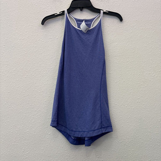 LULULEMON,ATHELETIC TANK,BLUE,4-6