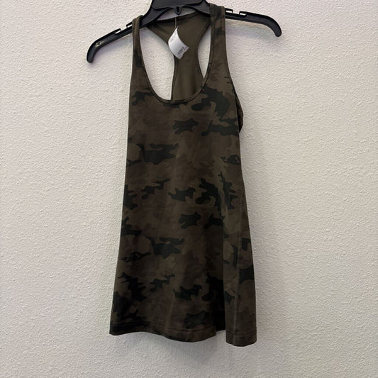 LULULEMON,ATHELETIC TANK,CAMO,4-6