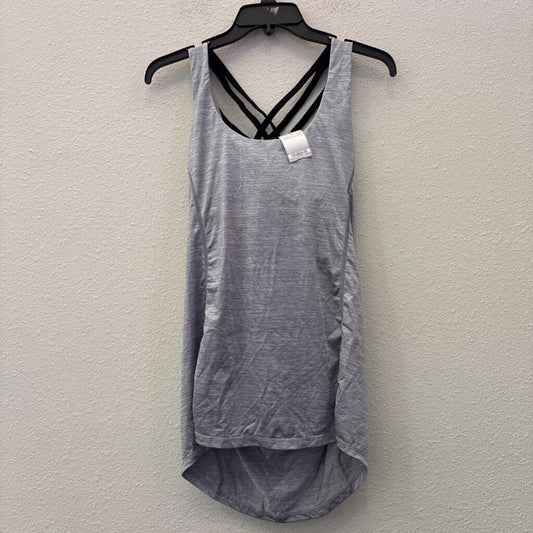 LULULEMON,ATHELETIC TANK,GRAY BLACK,8