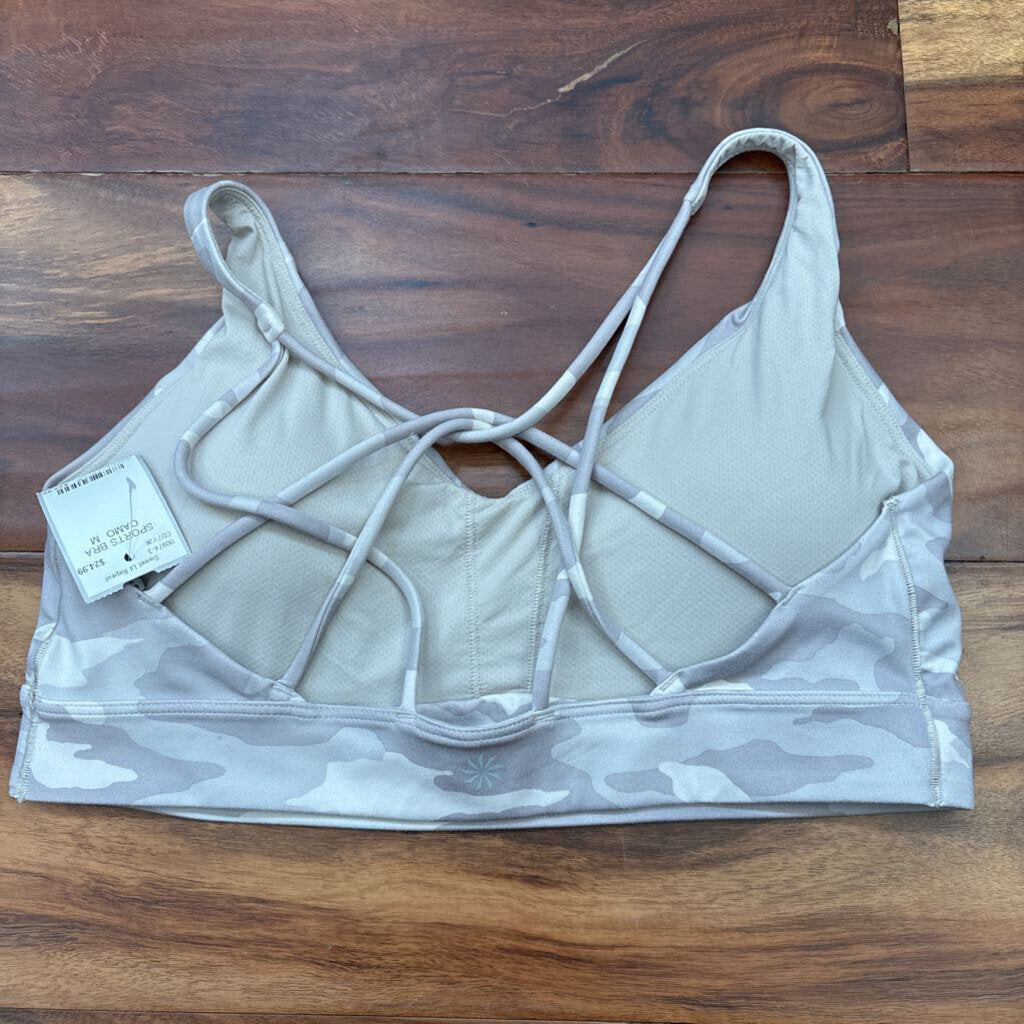 ATHLETA,SPORTS BRA ,CAMO ,M