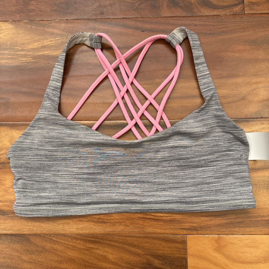 LULULEMON,SPORTS BRA ,GRY ,8