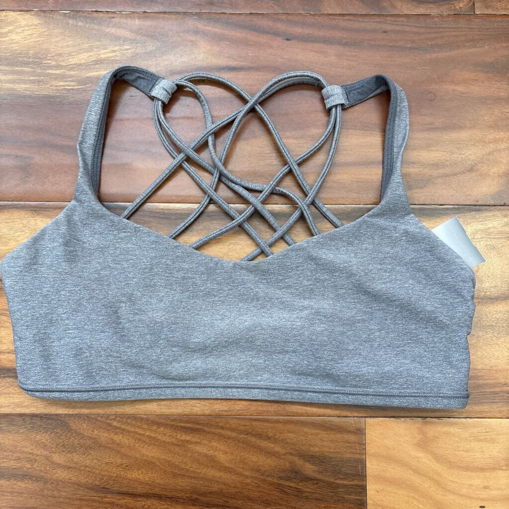 LULULEMON,SPORTS BRA ,GRY ,8