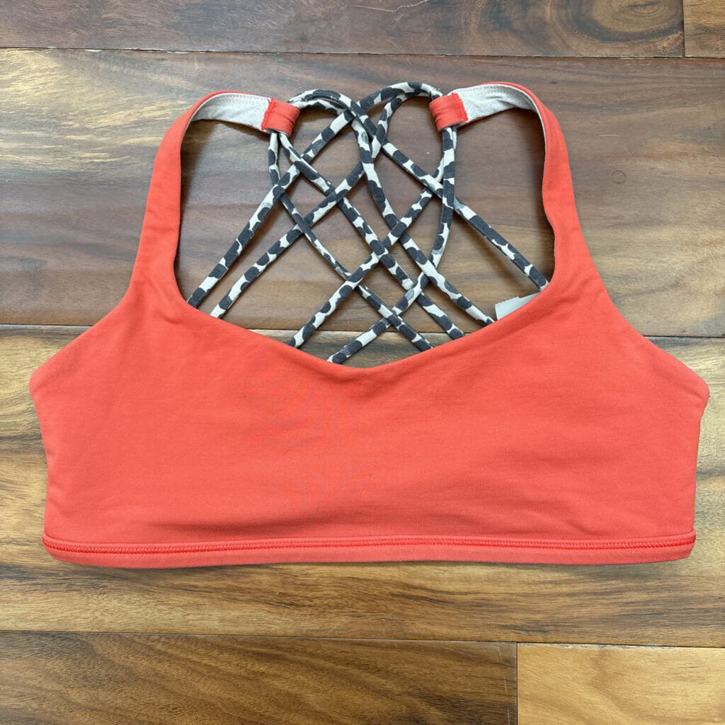 LULULEMON,SPORTS BRA ,CORAL,8