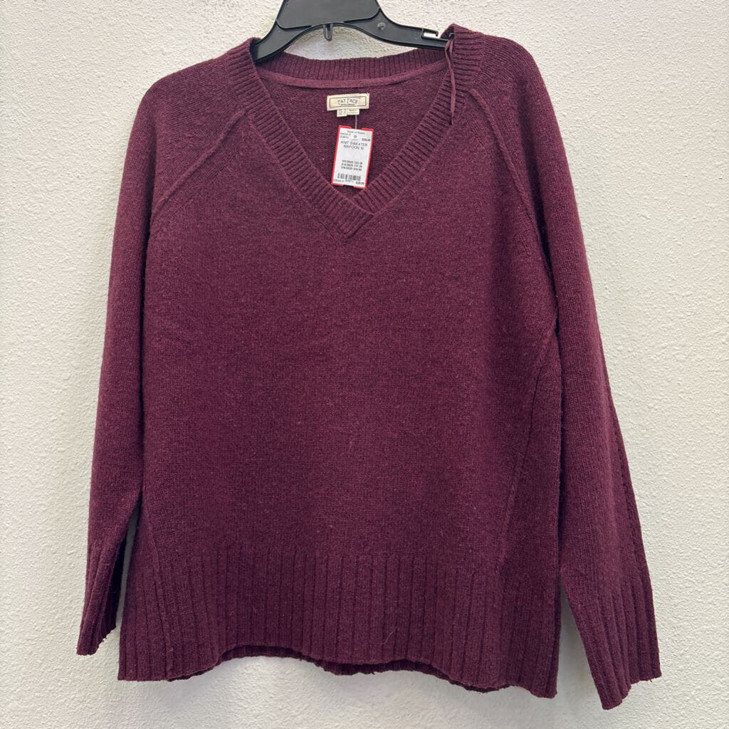 FAT FACE,KNIT SWEATER,MAROON,10