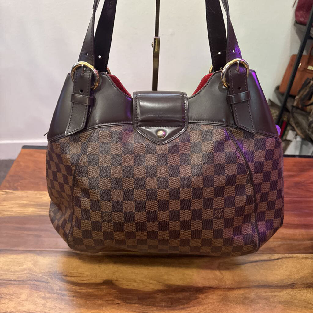 Louis Vuitton,AUTHENTIC LV SISTINA GM EBENE,DAMIER