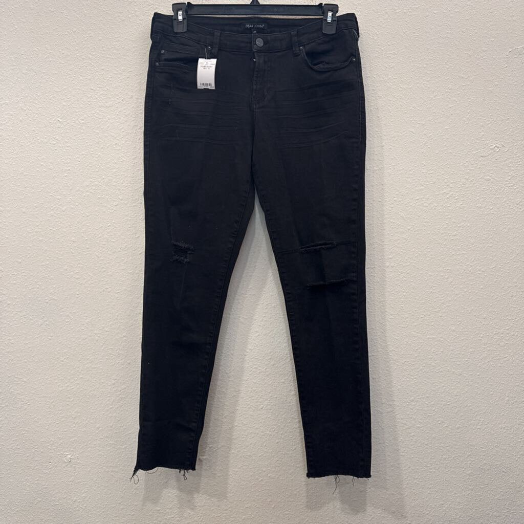 DEAR JOHN,DENIM SKINNY ,BLK ,31