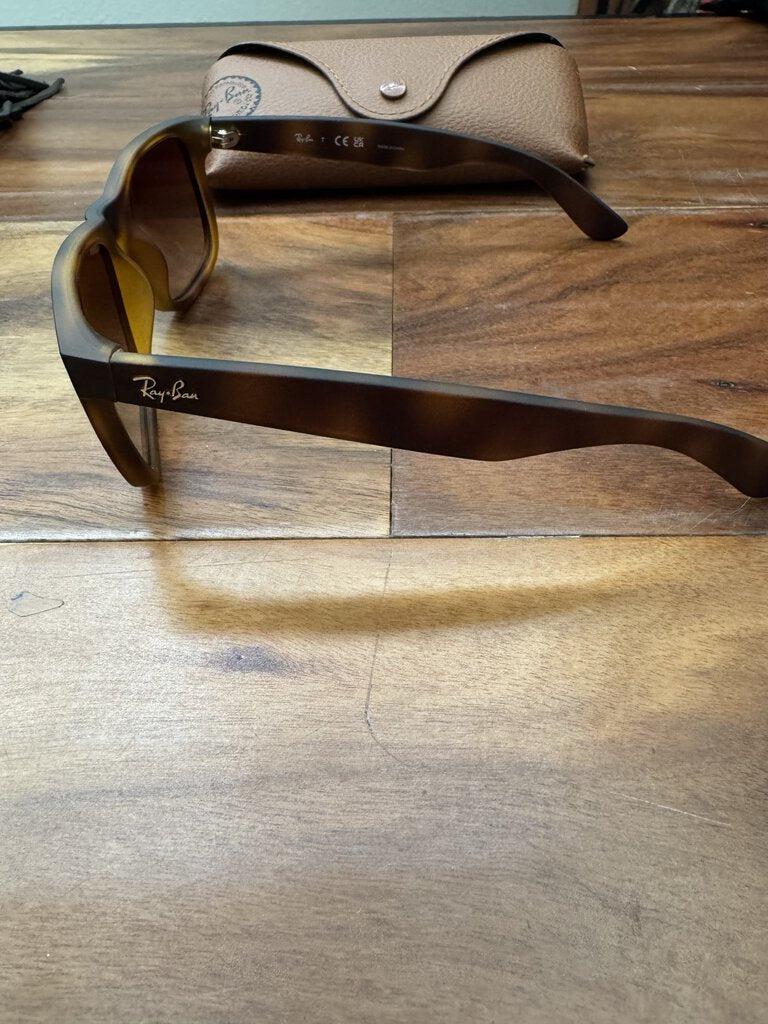 Ray Ban,NEW RAY-BAN JUSTIN SUNGLASSES , BROWN GRADIENT