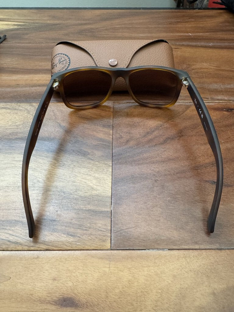 Ray Ban,NEW RAY-BAN JUSTIN SUNGLASSES , BROWN GRADIENT