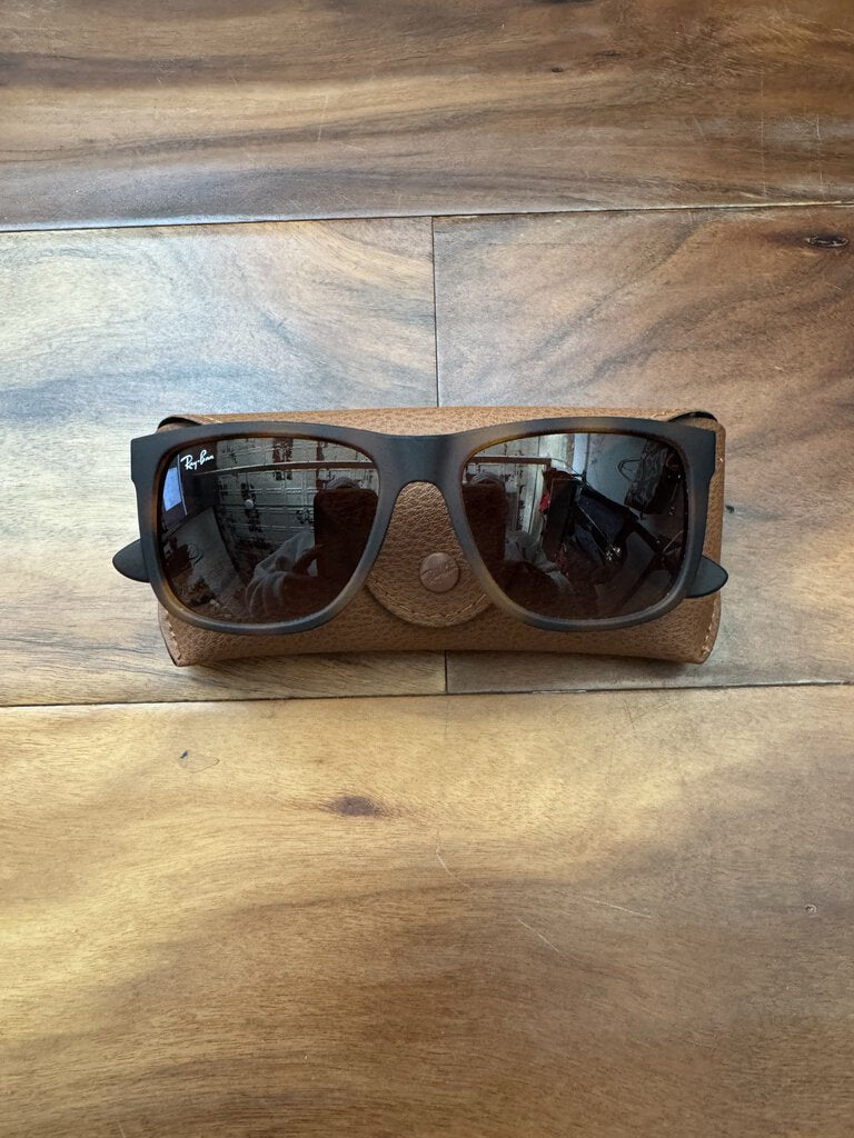 Ray Ban,NEW RAY-BAN JUSTIN SUNGLASSES , BROWN GRADIENT