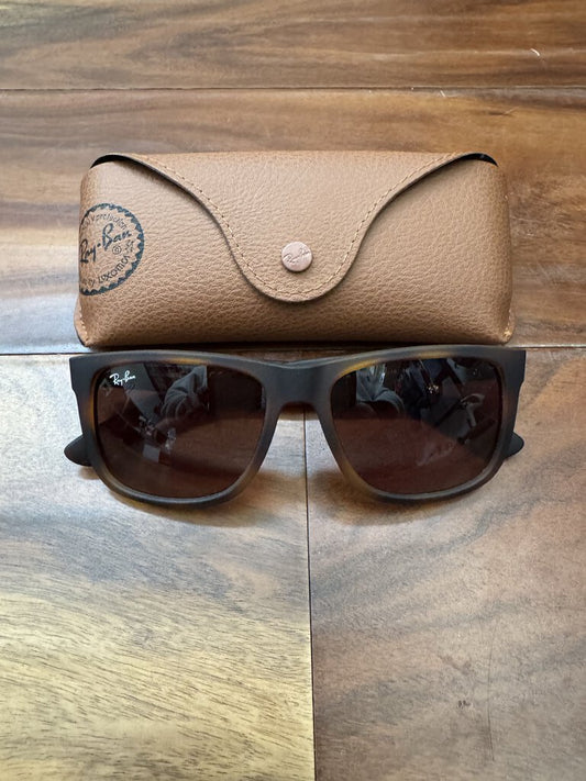 Ray Ban,NEW RAY-BAN JUSTIN SUNGLASSES , BROWN GRADIENT