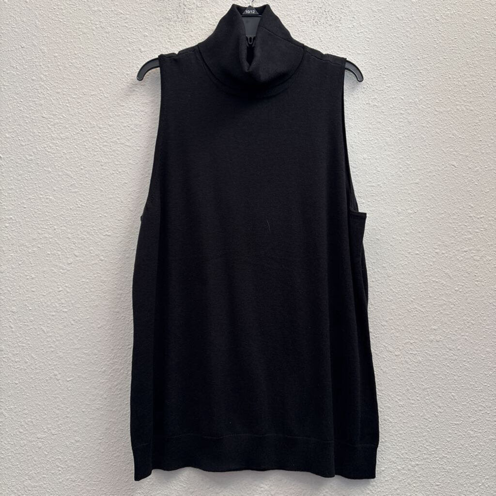 RALPH LAUREN,TNECK TANK ,BLACK,XL