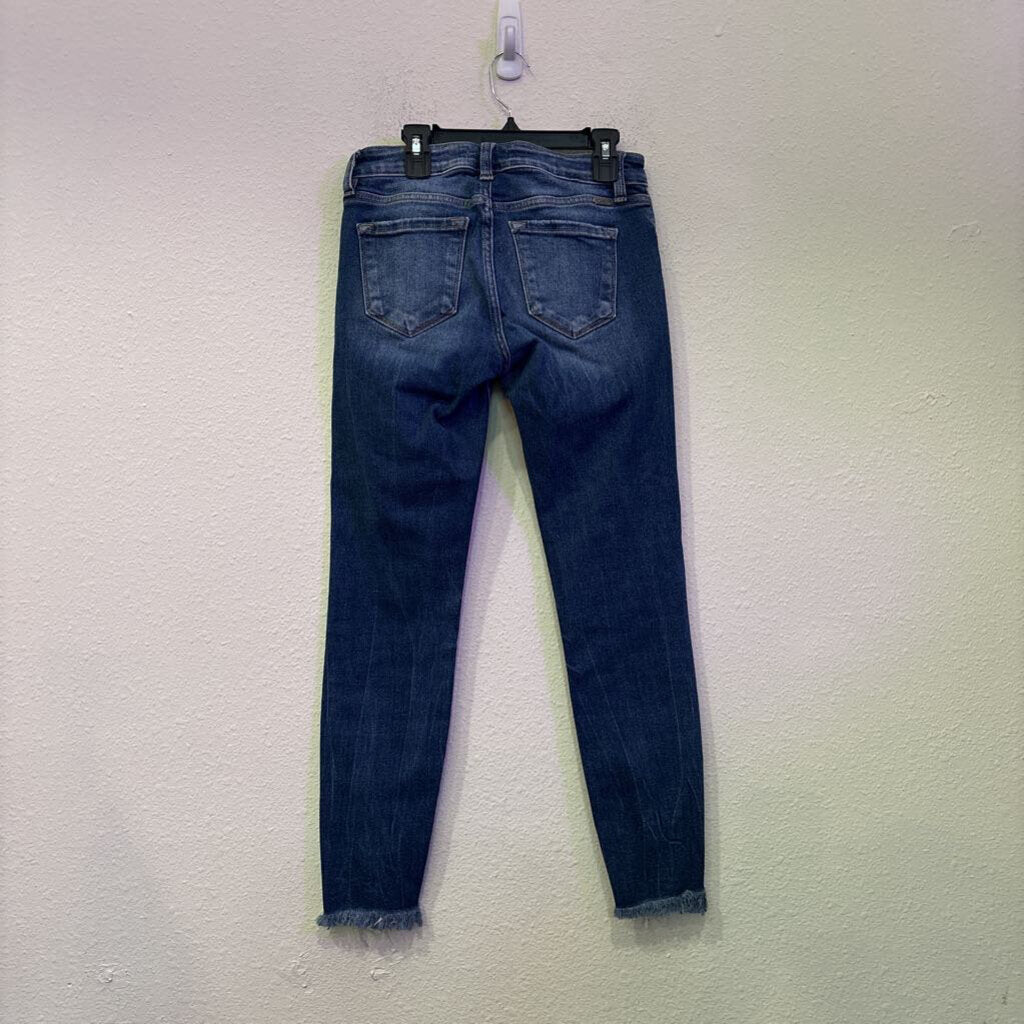 KANCAN,DENIM LOWRISE SKINNY,BLUE,25