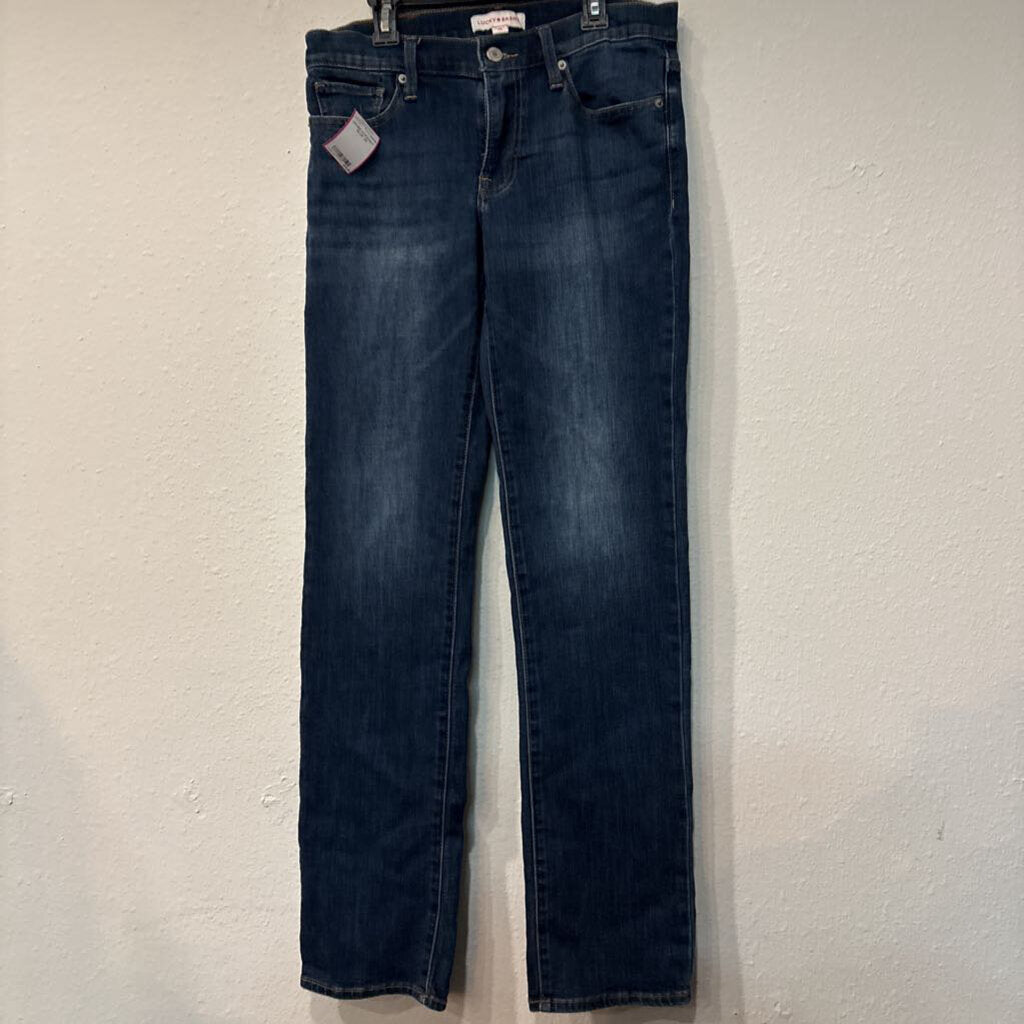 LUCKY BRAND,DENIM STRAIGHT,BLUE,28