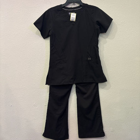 WINK W123,SCRUB SET ,BLACK,XS
