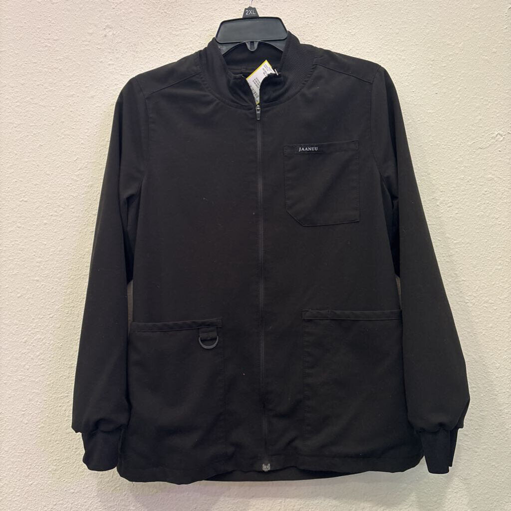 JAANUU,SCRUB JACKET,BLACK,XS