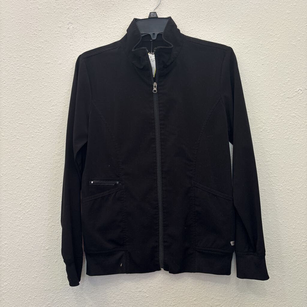 IRG,SCRUB JACKET,BLACK,XS