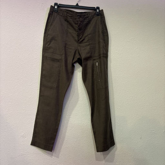 LEVEL 99,CASUAL ANKLE PANT ,GREEN ,6/28