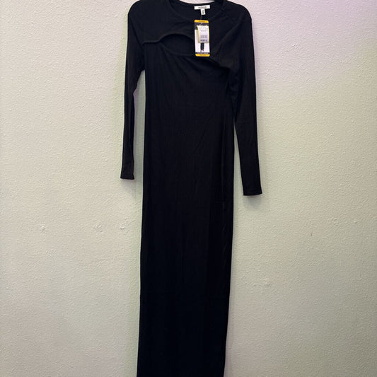 LONGSLV DRESS,BLACK,M