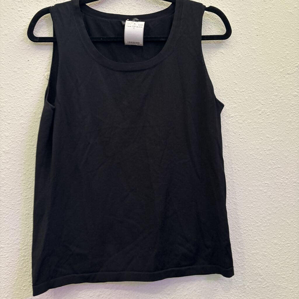 LAFAYETTE148,TANK TOP,BLACK,L
