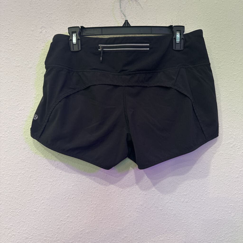 LULULEMON,LULU ACTIVE SHORTS ,BLK ,8