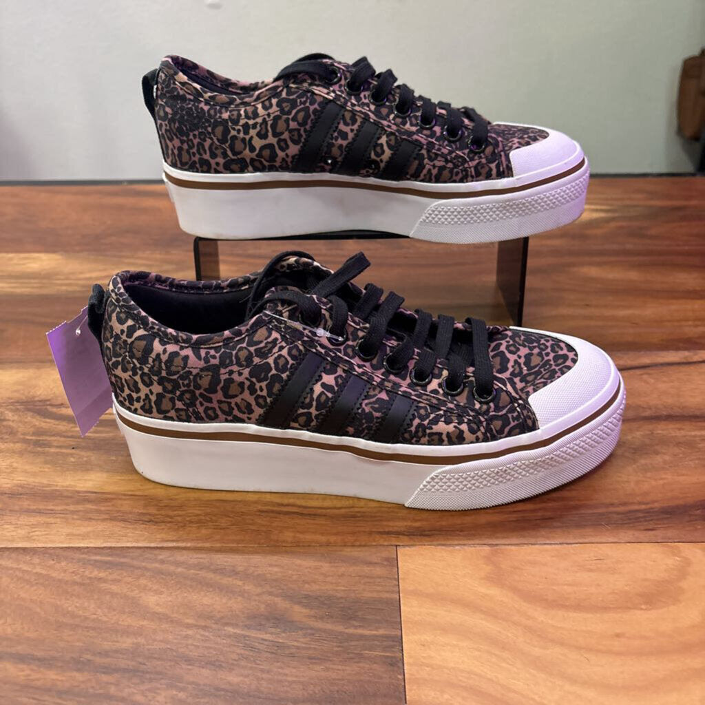 ADIDAS,LEOPARD TENNIS SHOE,LEOPARD ,8