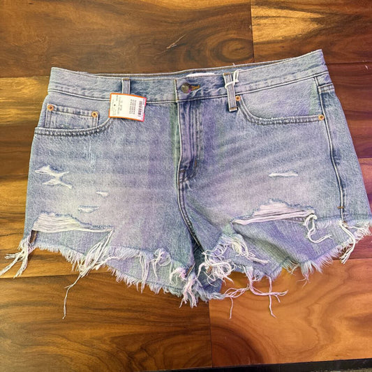 PISTOLA,DENIM SHORTS ,BLUE ,31