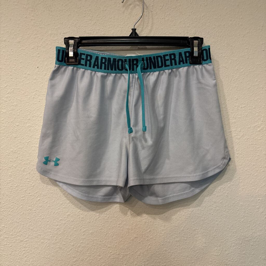 UNDER ARMOUR,ATHLETIC SHORTS,BLUE,XS/S