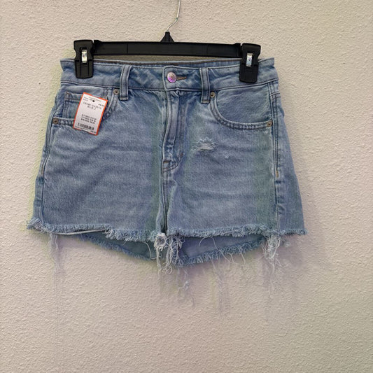 AMERICAN EAGLE,DENIM SHORTS,BLUE,2