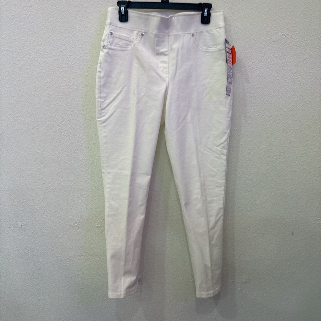 NYGARD, SKINNY ANKLE,WHITE
