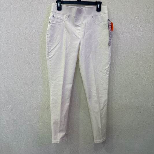 NYGARD, SKINNY ANKLE,WHITE